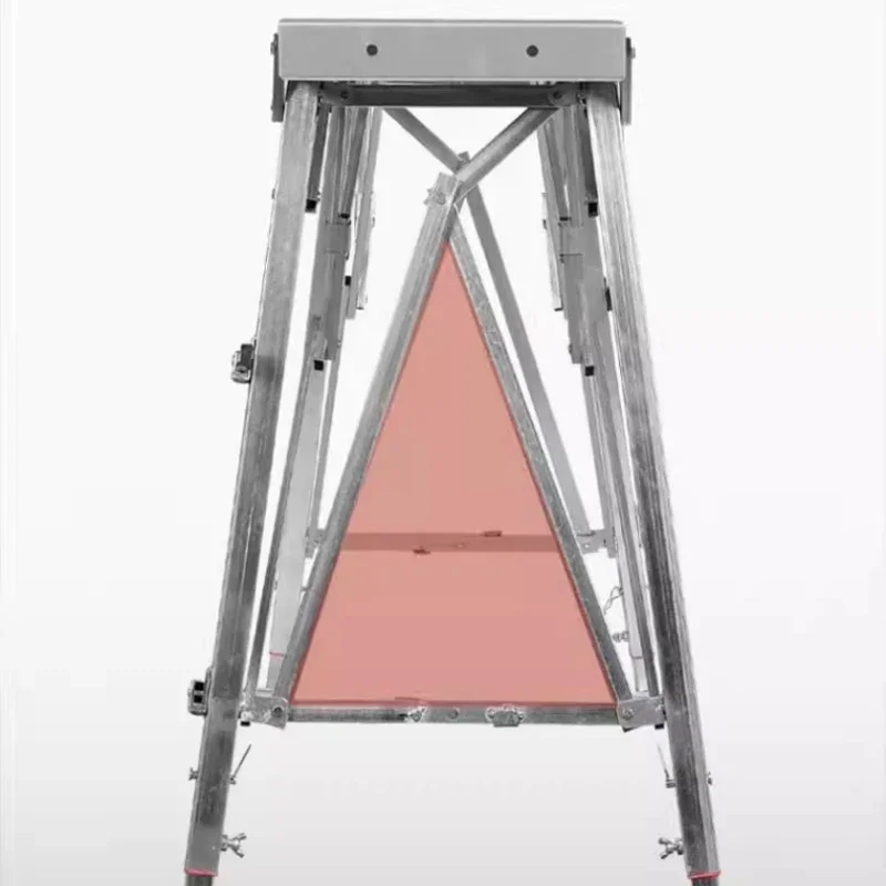 Folding Stool Lift Thickened Decoration Stool Double Support Indoor Putty Scaffolding Ladder