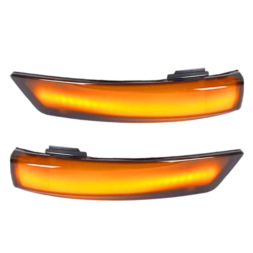 

2Pcs LED Mirror Turn Signal Light Waterproof Side Mirror Indicator Lamp 12V LED Dynamic Turn Signal Light for Car Light Supplies