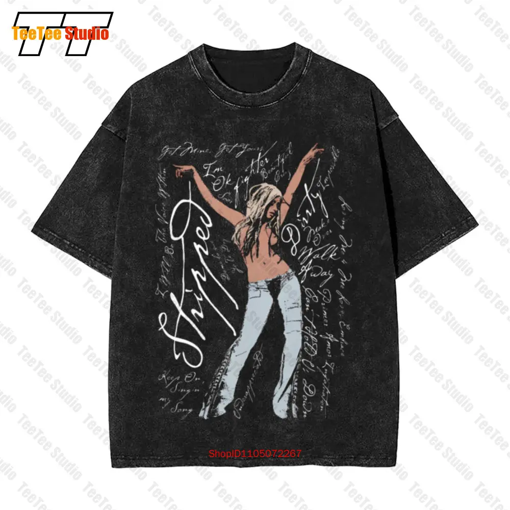 

New Christina Aguilera World Tour Vintage Oversized T-Shirt Cotton Size S 3Xl 7POC