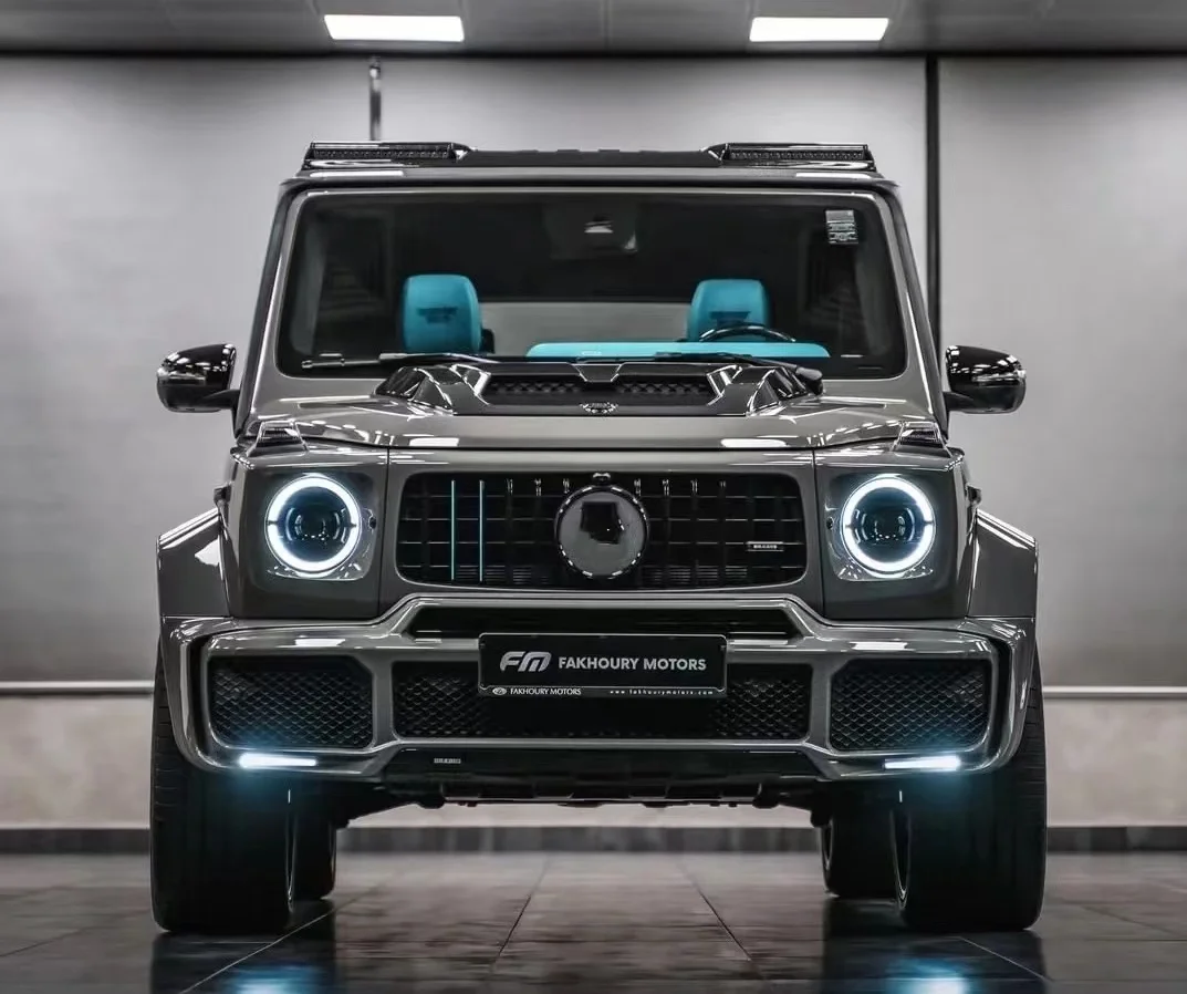 

Factory Hot Selling Car Body Kit for BENZ G CLASS G63 W464 Change to Bra-bus Style Include Front Bumper Assembly with Grille