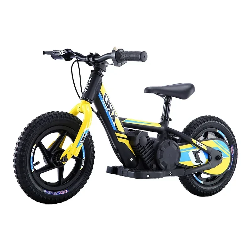 2023 Factory Hot Sale New 2 In 1 Kids Electric Powered Balance Bike For Sale Children Balance Bike Stability Cycle For Child