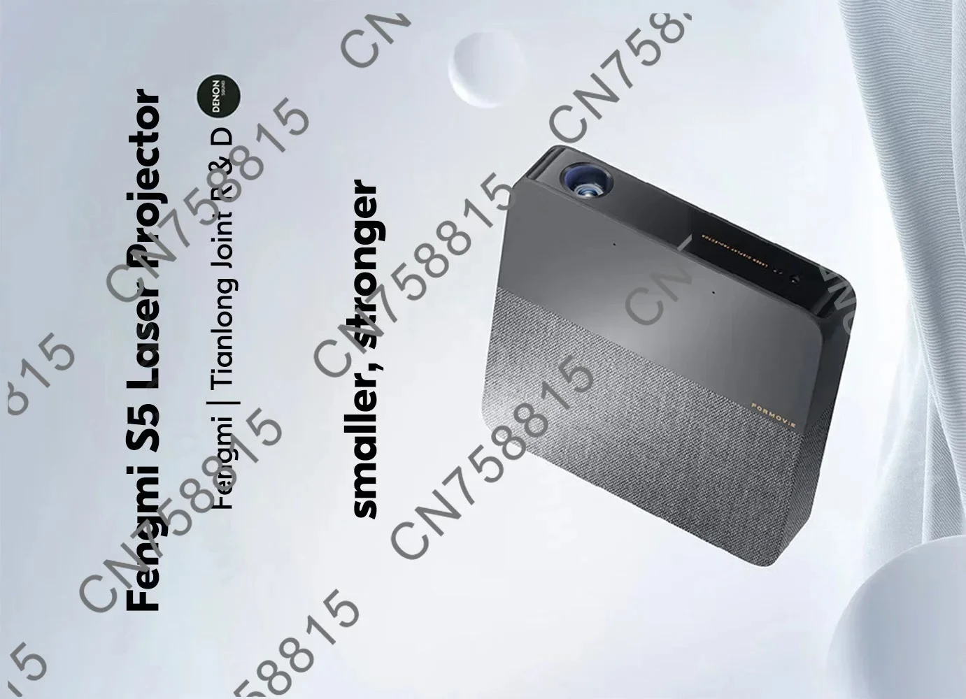 2 + 16G جهاز عرض صغير محمول للمسرح المنزلي 2022 98 جديد ، S5 ALPD جهاز عرض ليزر 1080P Full HD 1100ANSI Lumens HDR #2