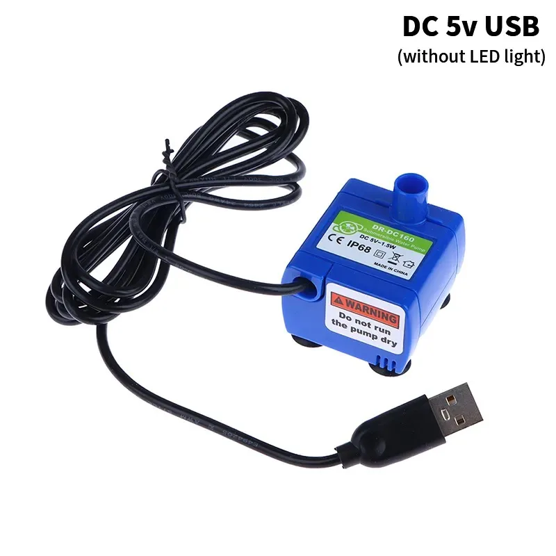 Pet Water Dispenser Water Pump Low Noise Motor Pump 5V DC USB Water Pump Accessories for Cat and Dog Water Dispensers