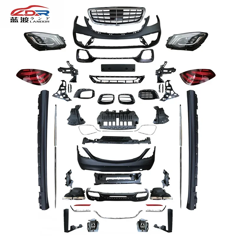 

BR Modification Club C-For S63 A- Wholesale Modification Body Kit For Mercedes Benz S Class W222 2014-2020 Conversion To S63 A