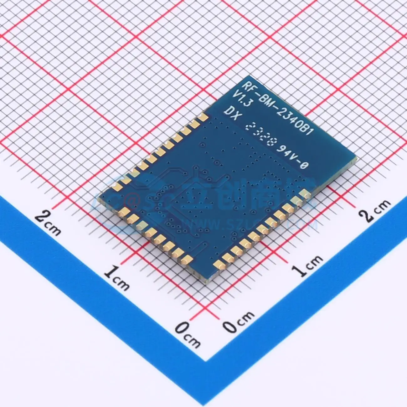 4pcs RF-BM-2340B1 SMD CC2340R52E0RKPRchip ADC I2C UART SPI 5.3 Bluetooth Wireless Module for Smart Home System