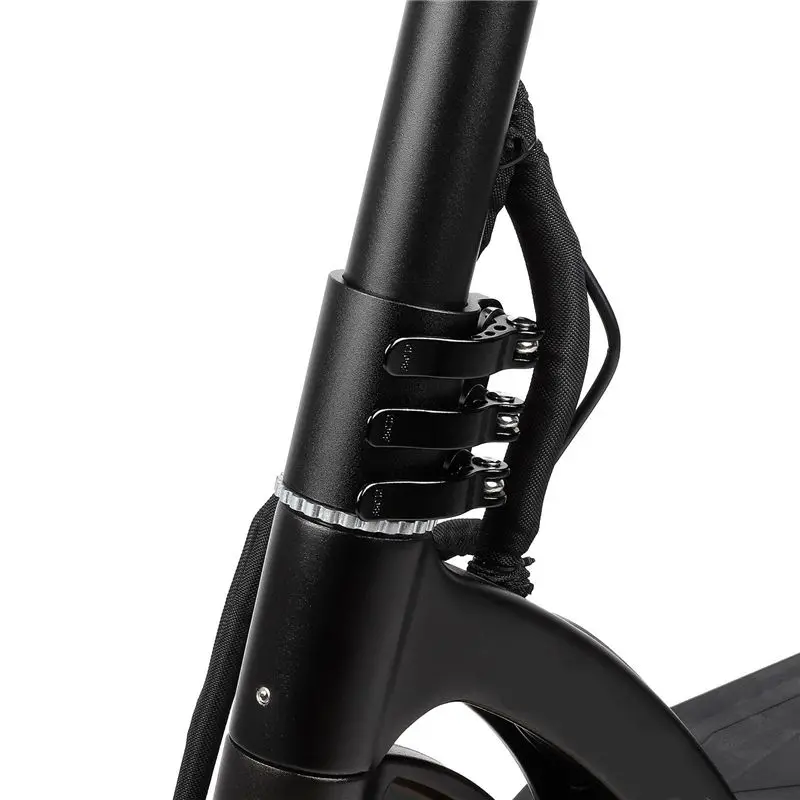 

[AD12] Electric Scooter Reinforced Locking Clamp Clip Lock Pole Extended Lock Clamp for Kaabo Mantis 10 Black