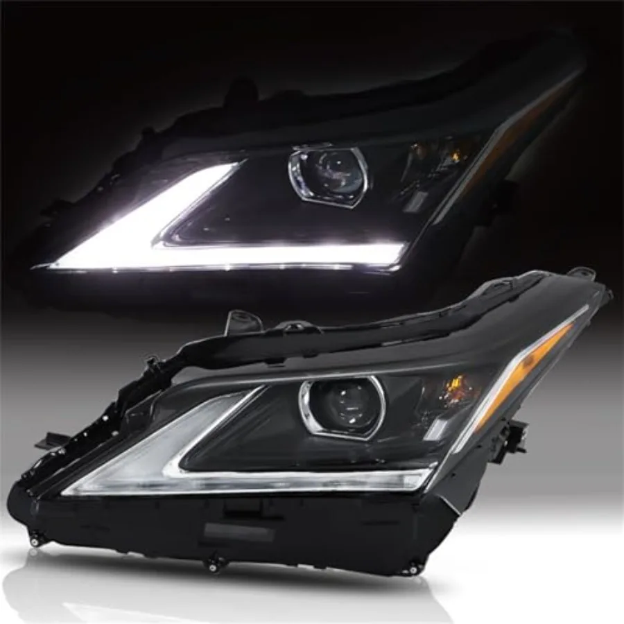 1 قطعة مجموعة مصابيح أمامية لاستبدال لكزس RX350 RX450h 20162019 المصابيح الأمامية ث o AFS مجموعة جانب السائق LH 811500E260 عالية السطوع #4