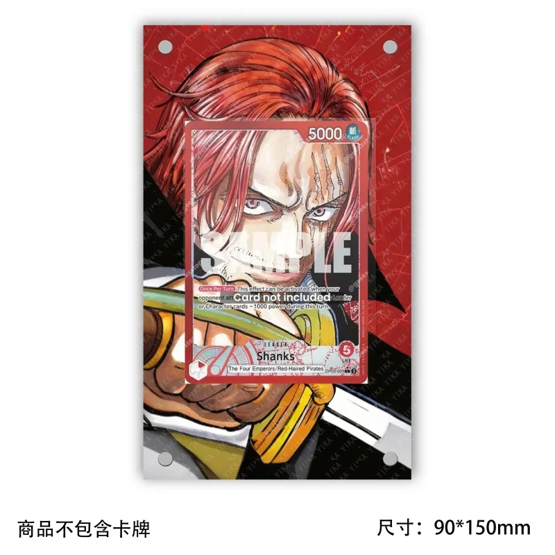 One Piece Monkey D. Luffy Nami Shanks King for Collection Card Psa Display Rack Extended Art Display Case Excluding Anime Card view 5