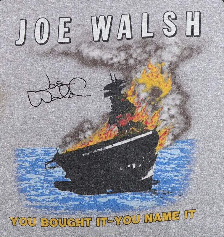 VTG Joe Walsh You Bought It You Wear It Shirt Sport Gray Unisex S-5XL CC2100