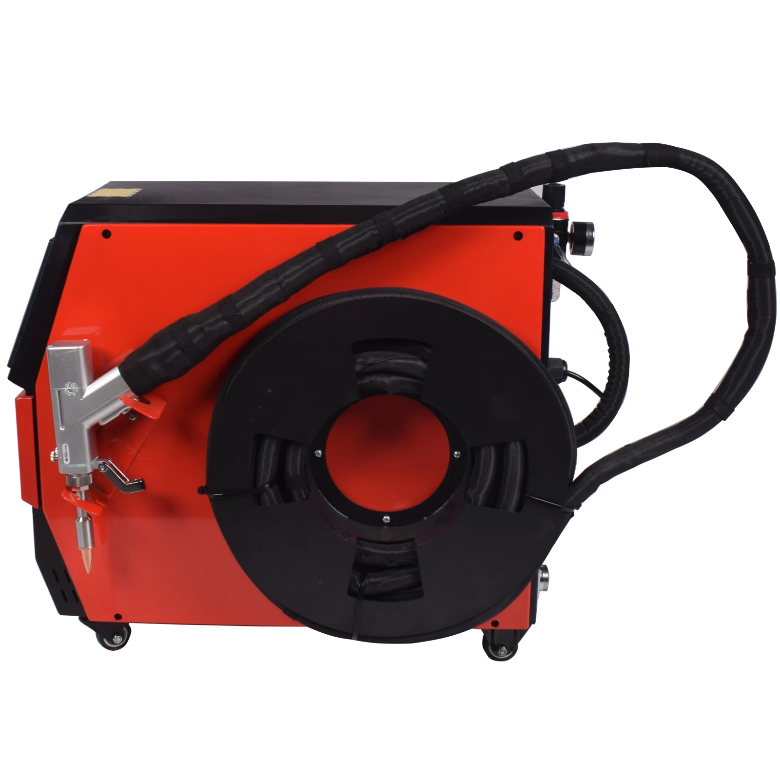 1200W Handheld Laser Welder Fiber Laser Air-Cooled Welder Rust Cleaning for Metal Weldings Cleaning Cutting Air Cooling Welding