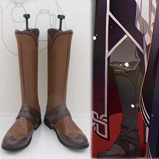 

Обувь для косплея Rudeus Greyrat, ботинки на заказ для Хэллоуина, Рождественского карнавала