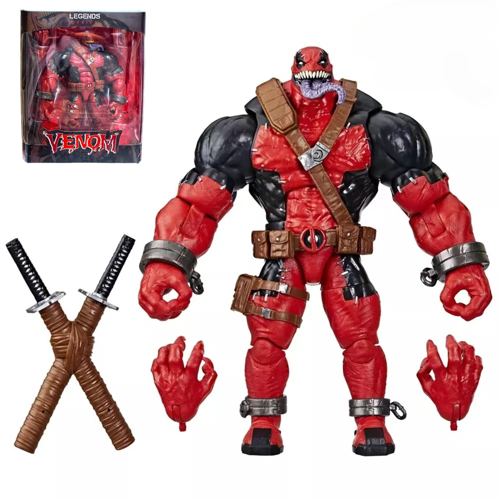 

In Stock Bandai Figure Legends Series Venom Deadpool Comic Action Figure Collectible Model Toy Collection Surprise Xmas Gifts