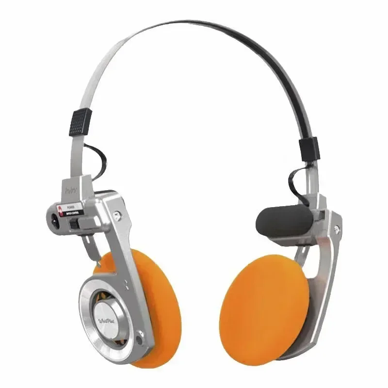 Für WhatPlus Retro3 Wireless Bluetooth-Kopfhörer, Wireless HiFi-Rauschunterdrückung, In-Ear, Faltbar, Tragbar, Ga