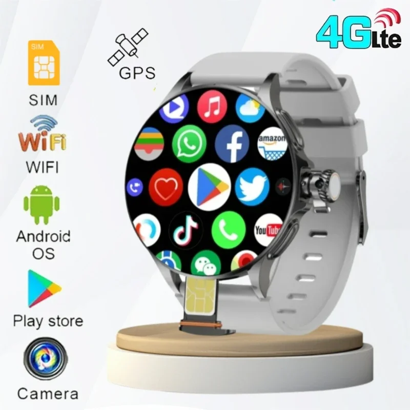 

1,95-дюймовый сенсорный энкодер Amoled GT200, 750*700, телескопическая вращающаяся камера высокой четкости с разрешением, умные часы Android 10.0