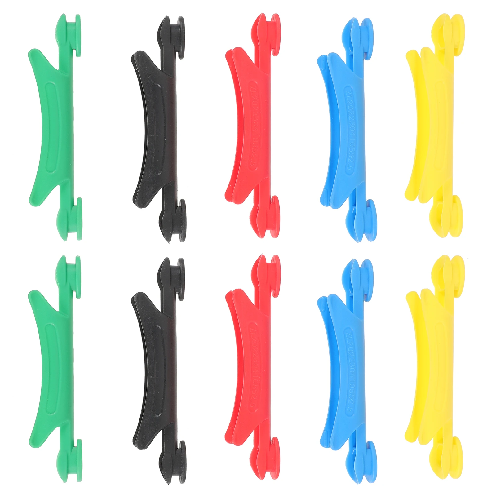 

10pcs Fishing Line Winding Board Hand Rod Wrapping Spooler Foam Lightweight Shock Resistant Hook Protector Earphone for Anglers