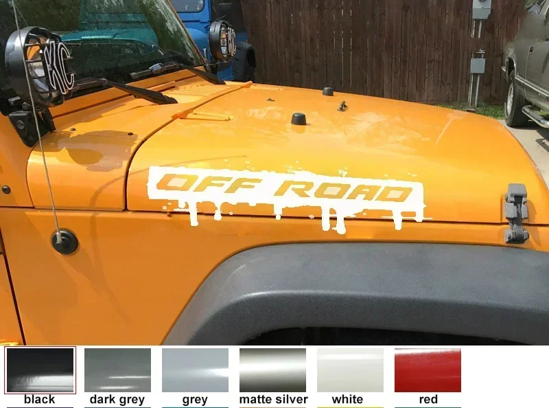 

Motorcycle Decals Stripe Off Road Mud Graphics Sunscreen Waterproof PVC Car Stickers