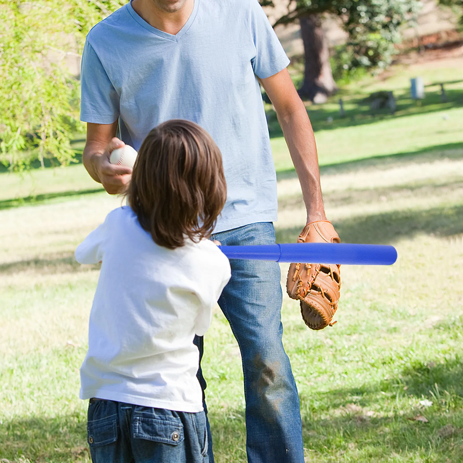 1Set Baseball Training Equipment Automatic Launcher Safe Lightweight Baseball Pitching Machine for Kids Indoor Outdoor Practice