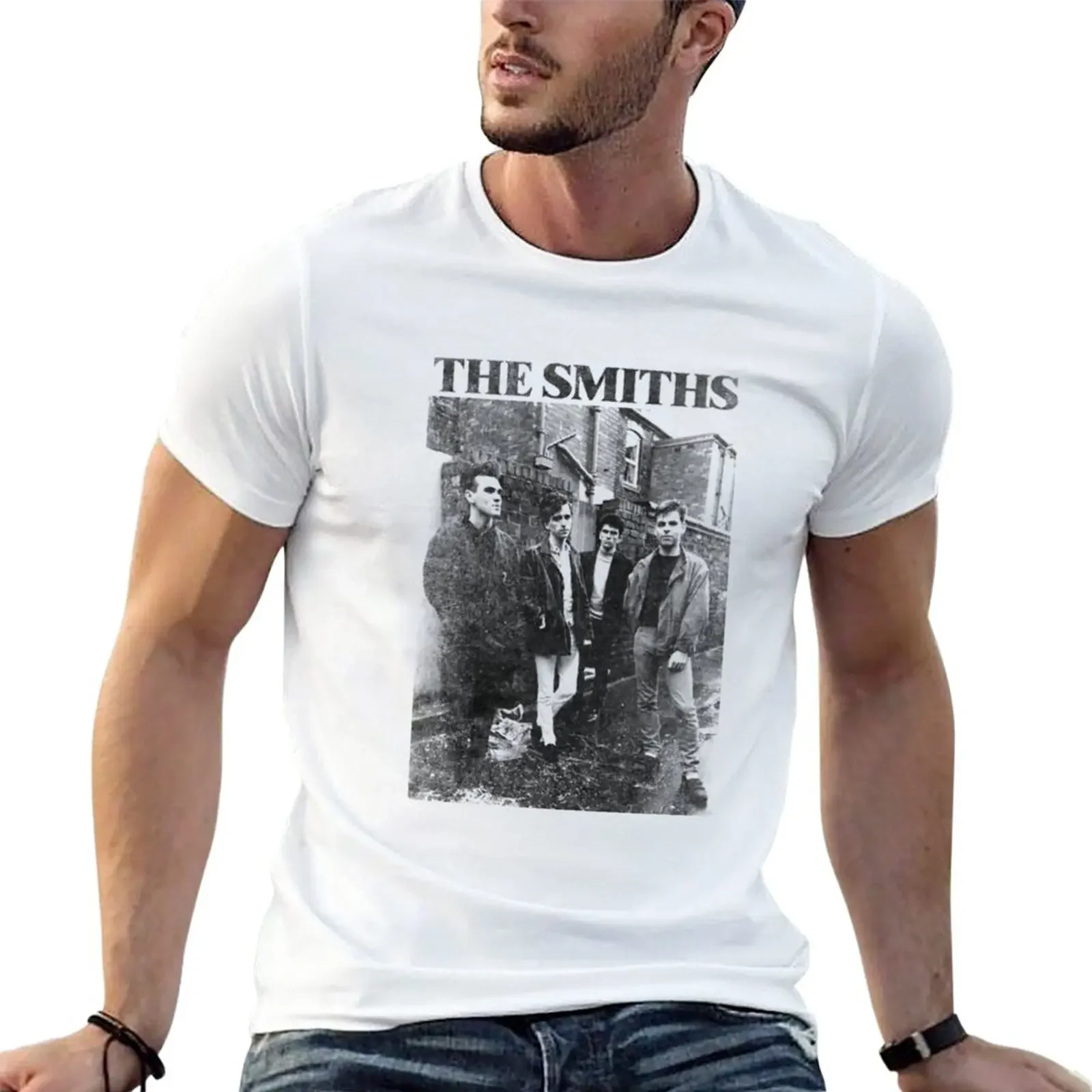 

New the smiths 80s vintage - The Smiths T-Shirt T-shirts man new edition valentines clothes rapper graphic tees shirts men