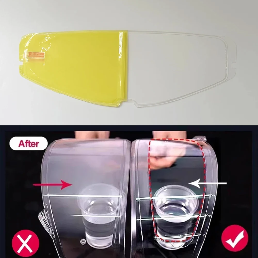 

For MT THENER 4 SV motorcycle modified helmet, face mask, lens, transparent anti fog film accessories