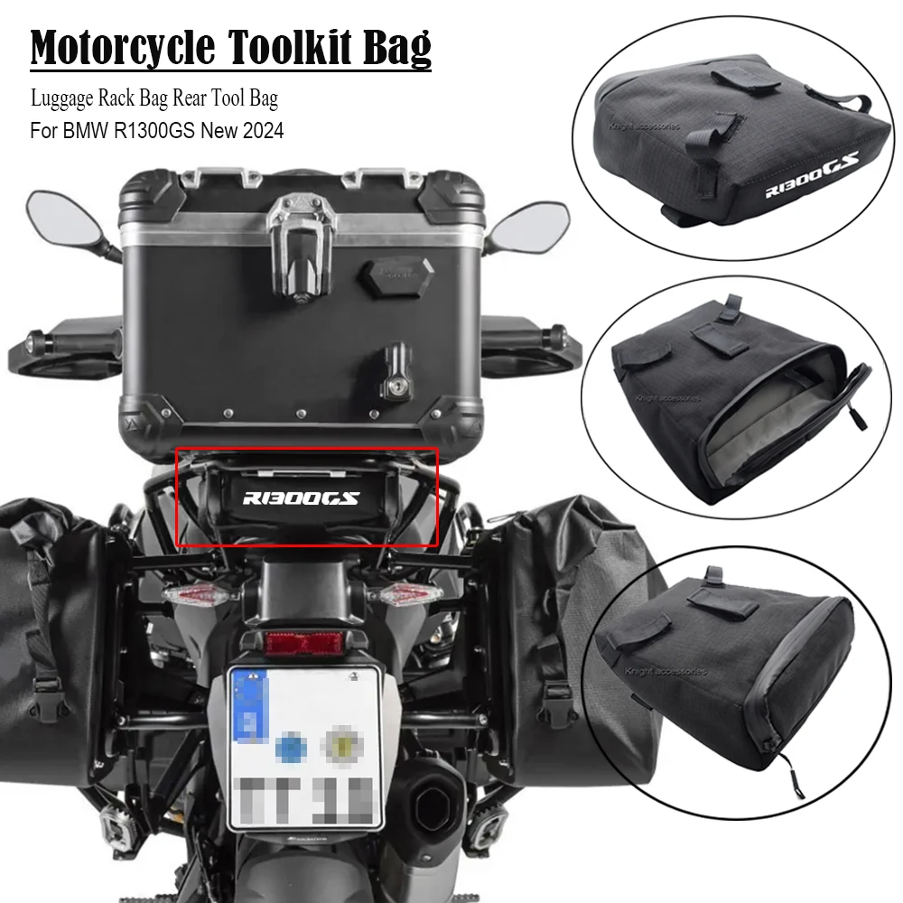 

For BMW R 1300GS R 1300 GS r1300gs R1300GS R1300 GS New 2023 2024 Motorcycle Accessories Luggage Rack Bag Rear Tool Bag