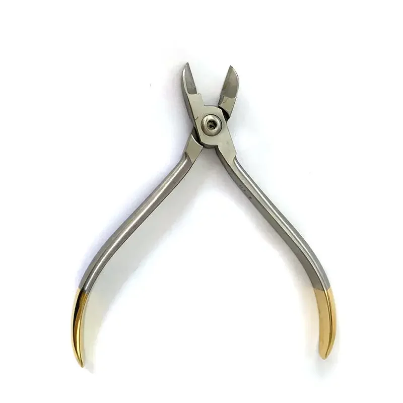 Dental Thin Wire Cutting Plier Dentist Forceps Stainless Steel Wire Filament Cutter Orthodontic Tools