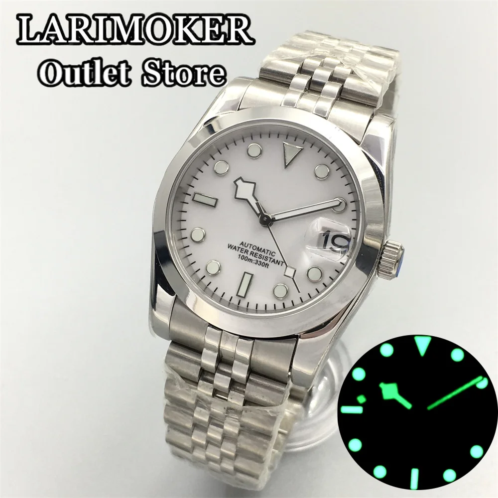 

LARIMOKER 36mm/39mm Mens Automatic Mechanical Watch Japan NH35 MIYOTA 8215 PT5000 Movement Sapphire Glass