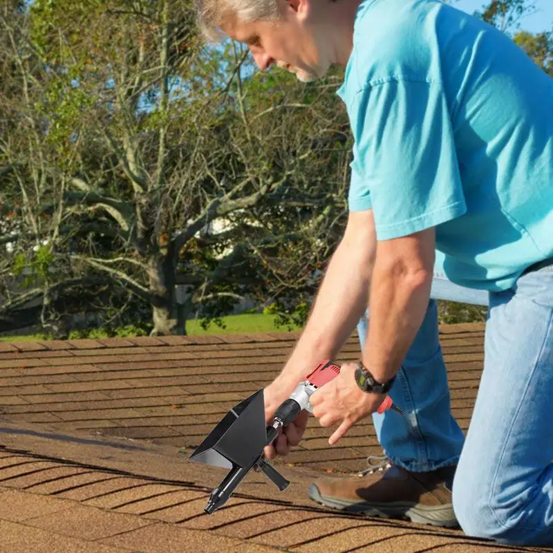 Strumento per calafataggio del cemento della macchina per stuccatura di puntamento automatico con 4 sostituzioni dell'ugello applicatore di malta per stuccatura di piastrelle di mattoni della casa