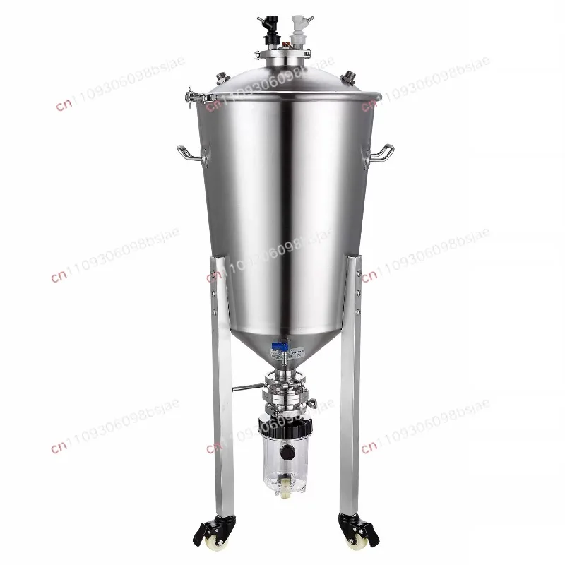 Stainless steel pressure-holding 35L/65l conical fermentation barrel