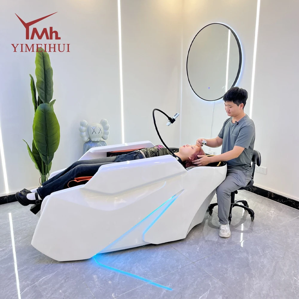 

Electric Head Spa Treatment Therapy Water Circulation Fully Massage Shampoo Bed Hair Washing Chair Head Spa Shampoo Bed
