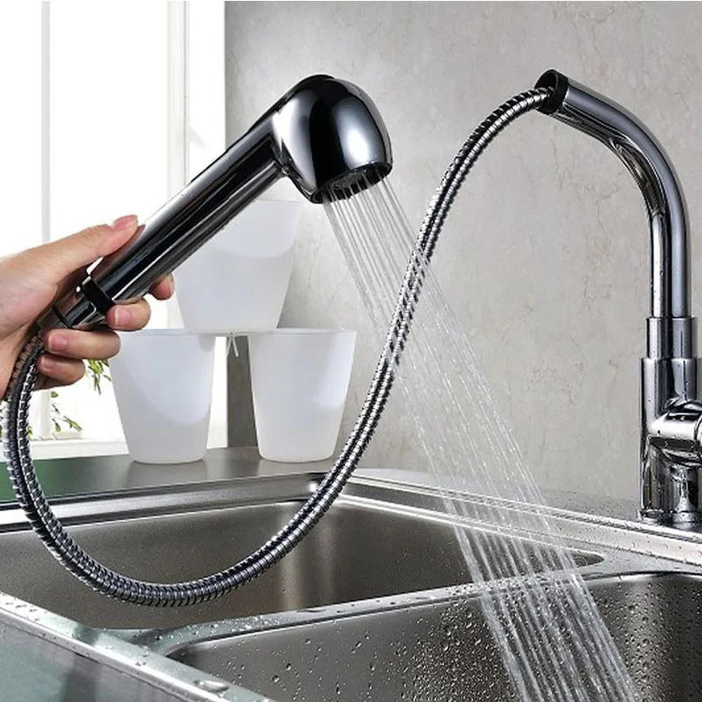 Kitchen Faucet Spray Head Universal G1/2 Pull Out Spray Shower Nozzle Bathroom Sink Tap Mixer Replacement Accessory Spout