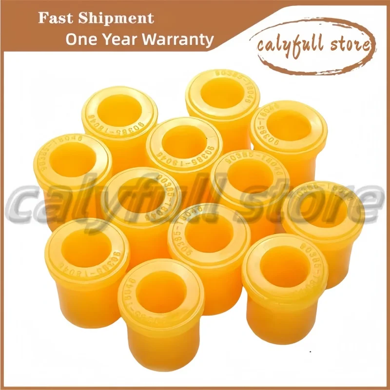 12PCS Car Rear Leaf Spring Shackle Bush Kit Bushing for Great Wall Wingle 3 Wingle 5 Deer Sailor