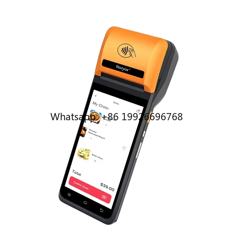 OEM Factory All-in-One Android 12 USB POS System Portable NFC Touch Screen for Supermarket & Restaurant New Mobile Handheld POS
