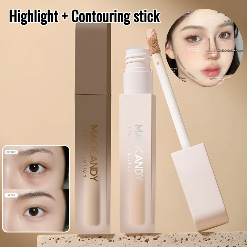 Liquid Contouring Stick Highlighter Shadower Long-lasting Natural Side Shadow Highlighter V Face Essentials Stereo Highlighter