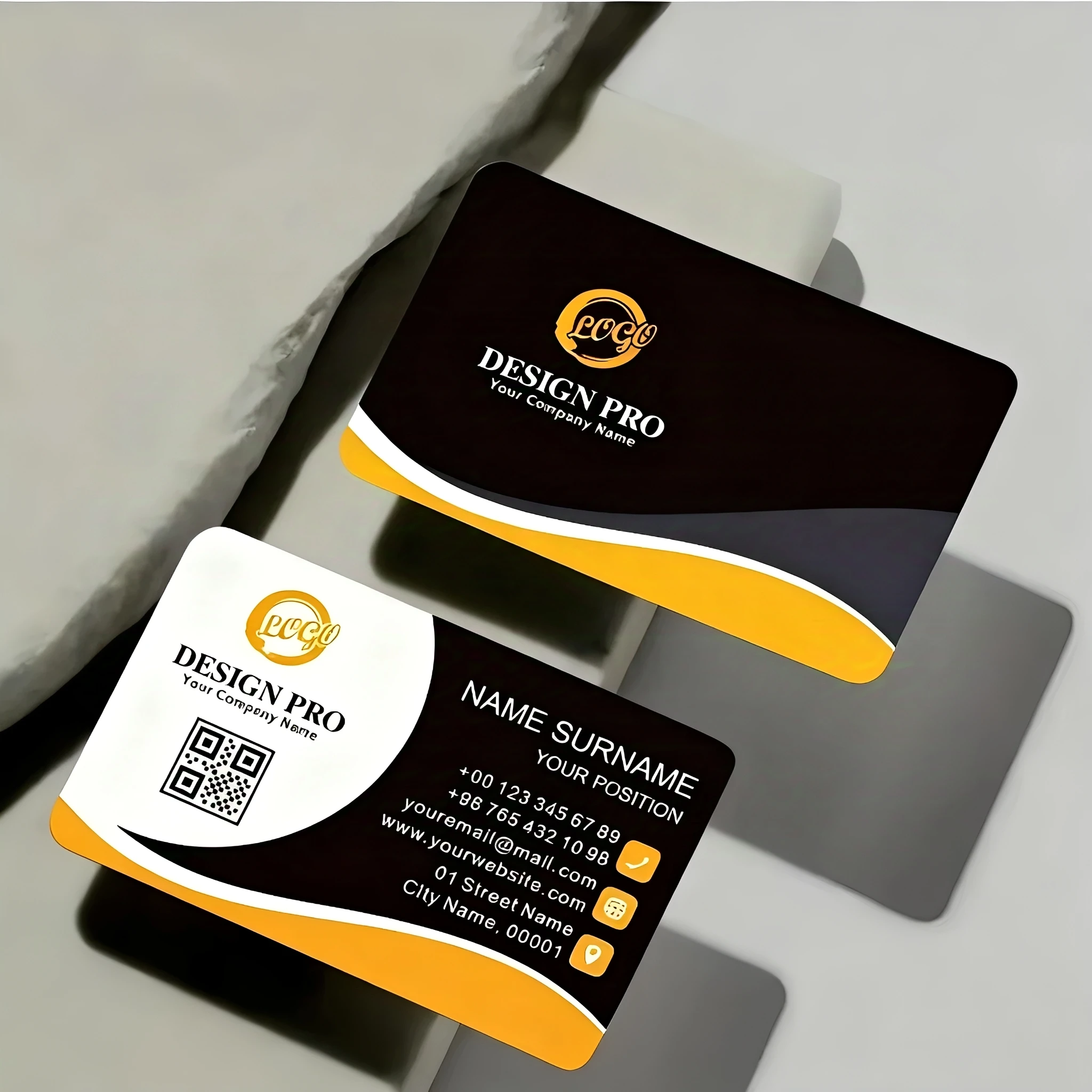 

Custom PVC Card Waterproof Loyalty Card Printing with Custom Logo 0.38mm Thick