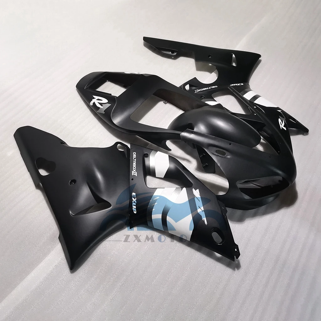 For YAMAHA YZFR1 98 99 1000CC YZF1000 1998 1999 YZF-R1 High Quality Fairings Kit Sport Bike Road Racing Motorcycle Bodykit Black