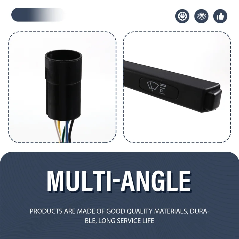 

Car Steering And Wiper Control Combo Switch For DAF 95 XF Truck 1440218 1390128 0757830