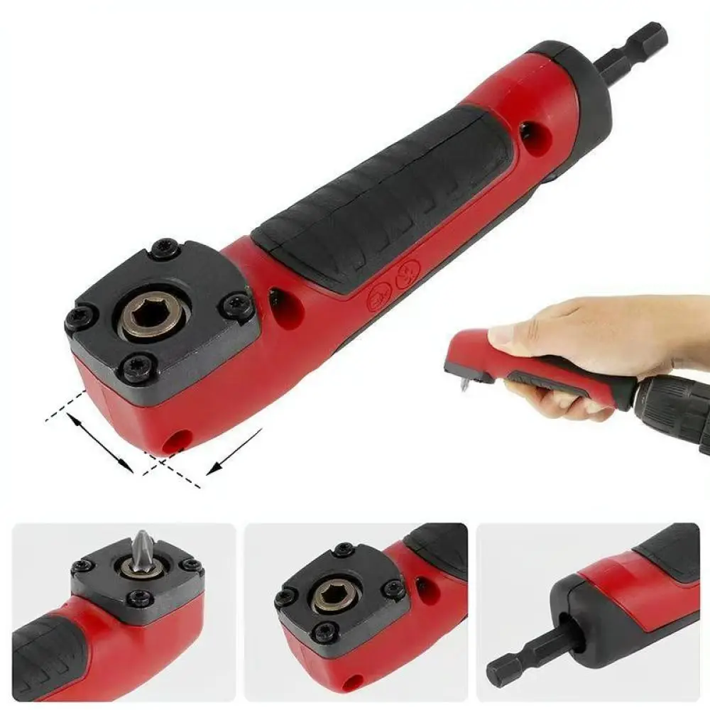90 Degree Corner Screwdriver Attachment Drill Adapter For Fengming Hardware Power Impact Driver Bit Holder Tool Part