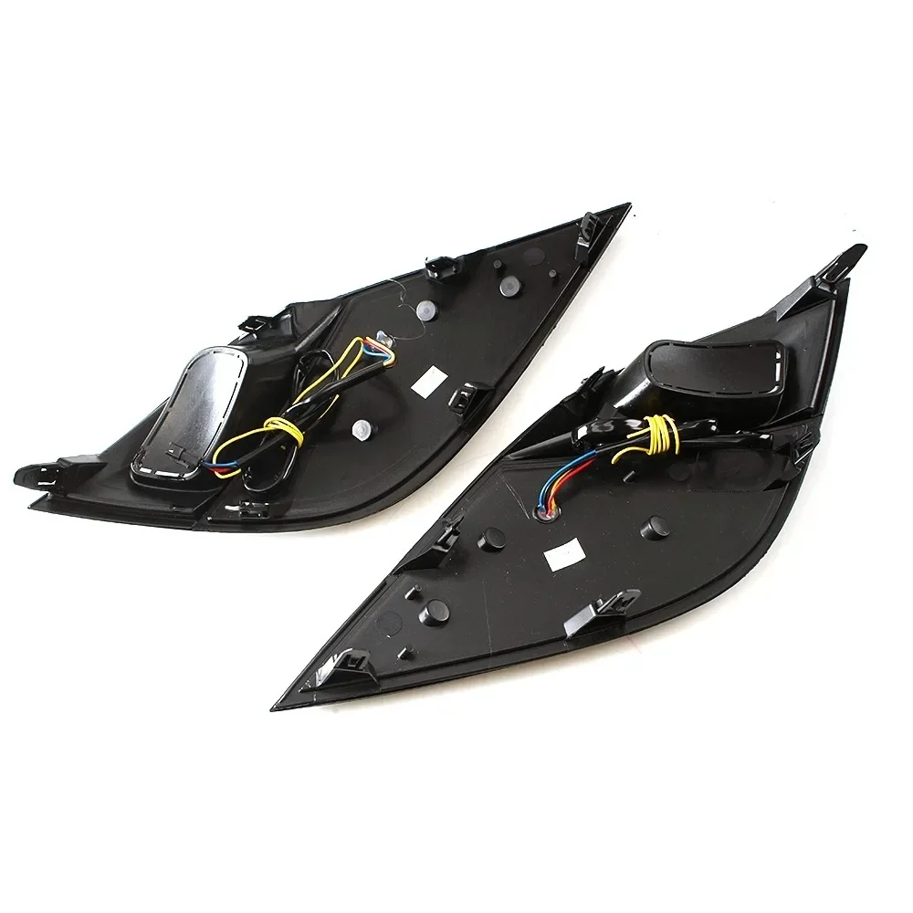 لتويوتا كامري SE XSE 2018 2019 2020 2021 LED 3-ألوان المصد الأمامي فوجليت الضباب مصابيح الضباب الخفيف Foglamp DRL النهار الجري #5