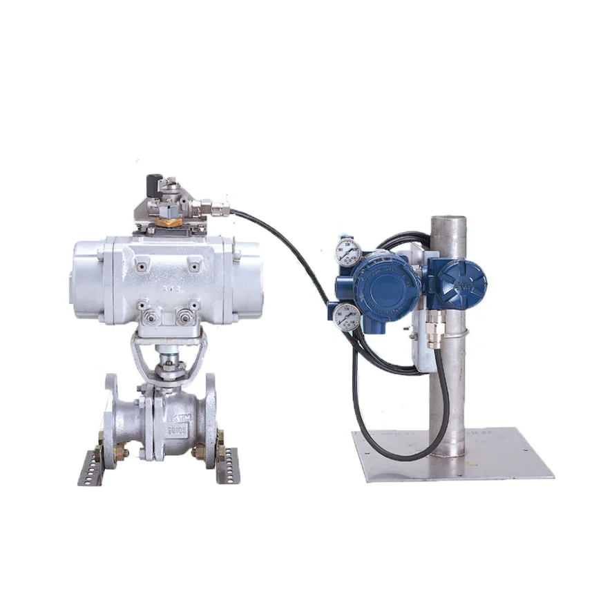 Chinese control valve with pneumatic valve positionr and Azbil Smart Valve Positioners Azbil Avp200  Avp 201 Avp202