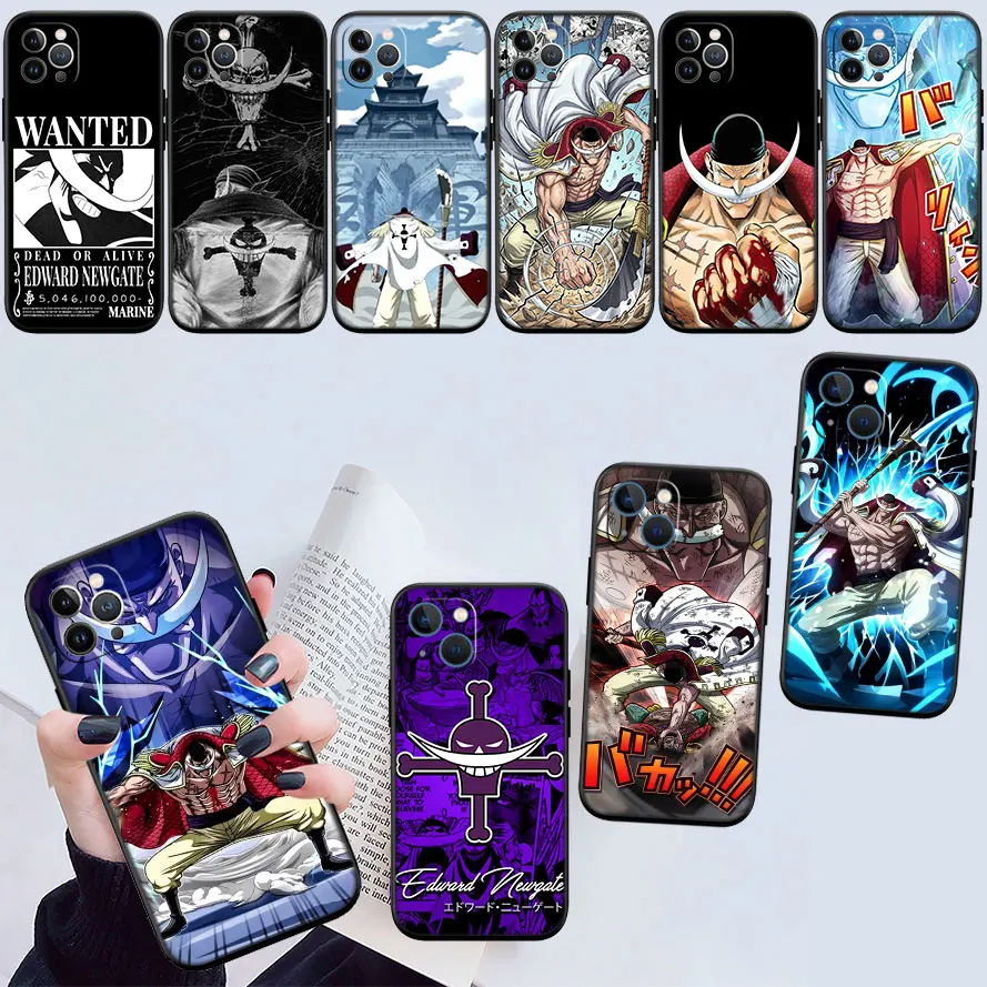 Чехол TR25 One Piece Edward Newgate для Samsung Galaxy Note 10 20 S23 S24 S25 Ultra FE Plus Edge Lite A02S A35 A07 A17