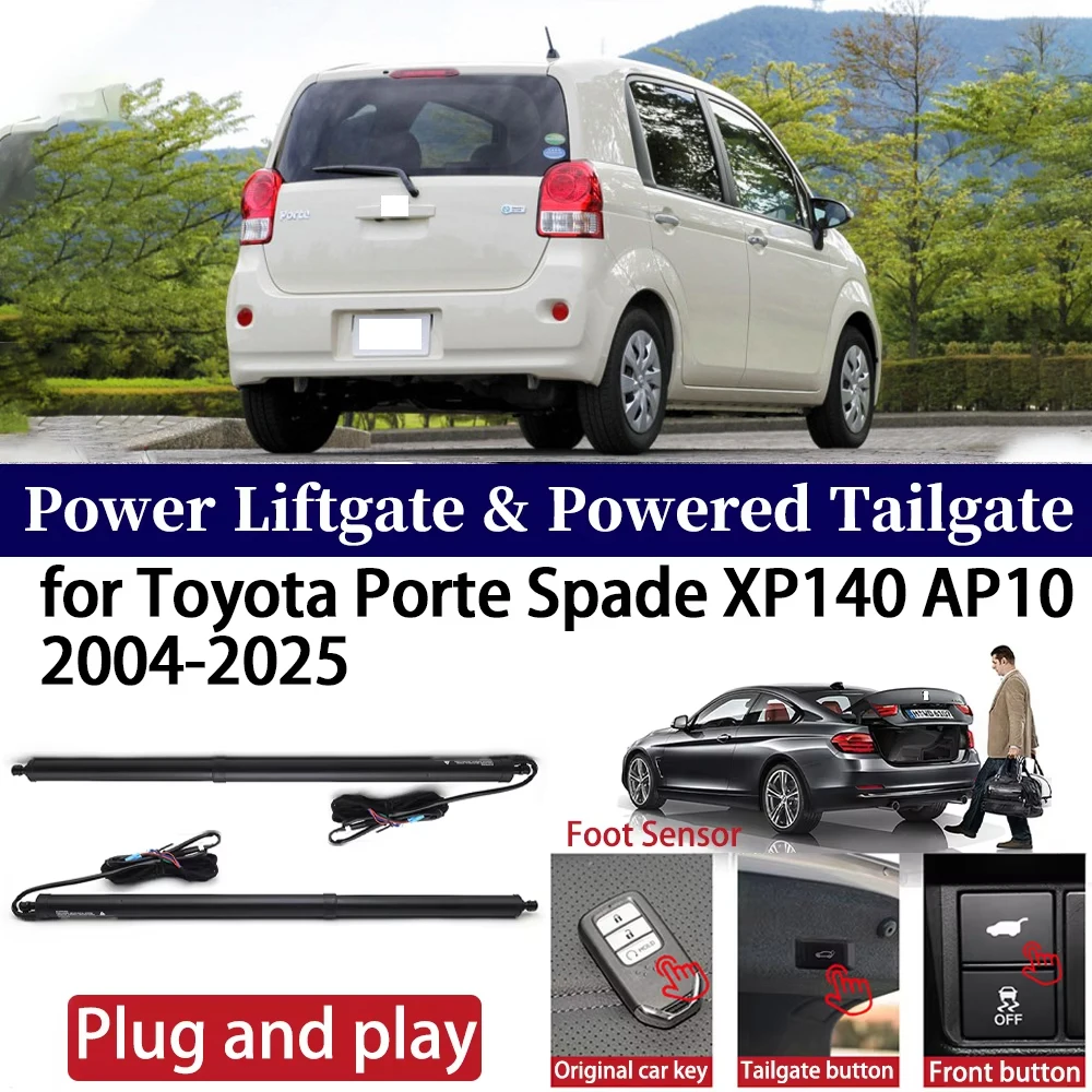 

ZhuCamX for Toyota Porte Spade XP140 AP10 2004-2025 Car Power Liftgate Automatic One-Click Vehicle Powered Tailgate Strut