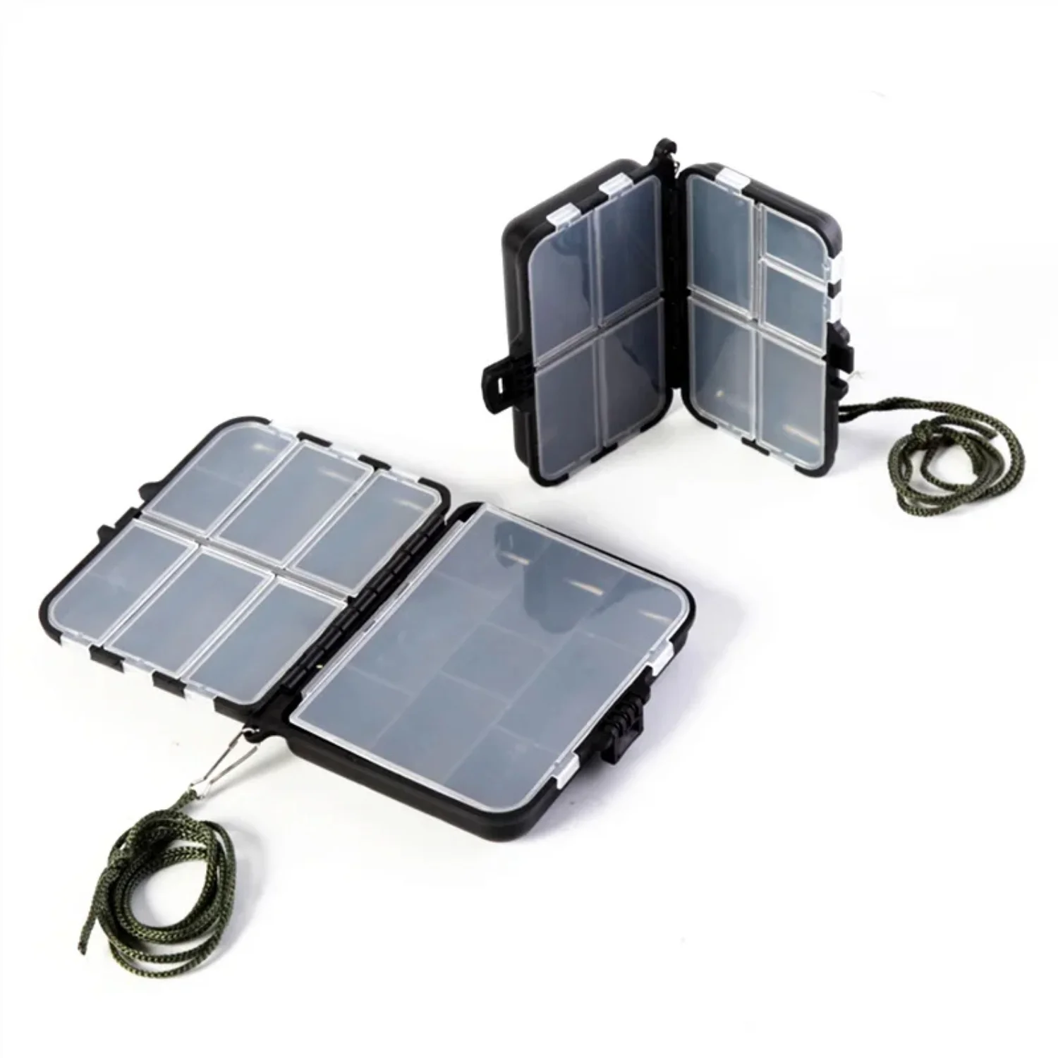 

Fishing Gear Box Fishing Accessories Box Double sided Fishing Parts Bait Box Fish Hook Carp Accessories Box