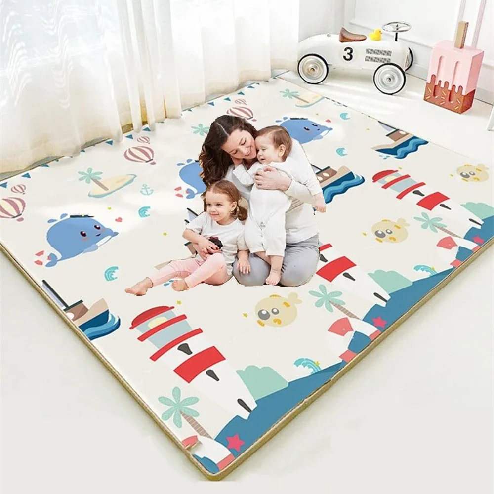 

Foldable Playmat XPE Foam Crawling Carpet Baby Play Mat Blanket Children Rug for Kids Educational Toys Soft Activity Game Floor