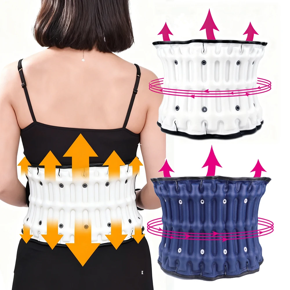 

Back Decompression Belt Lumbar Support Inflatable Waist Brace for Back Pain Relief Disc Herniation Fixation Waist Protection