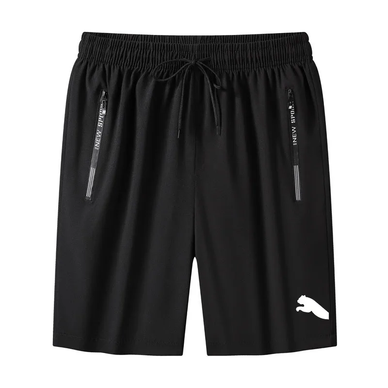 

Summer Comfortable Breathable Quick Dry 5-Track Pants Casual Versatile Sports Mid-Trousers Trendy European And American Brands