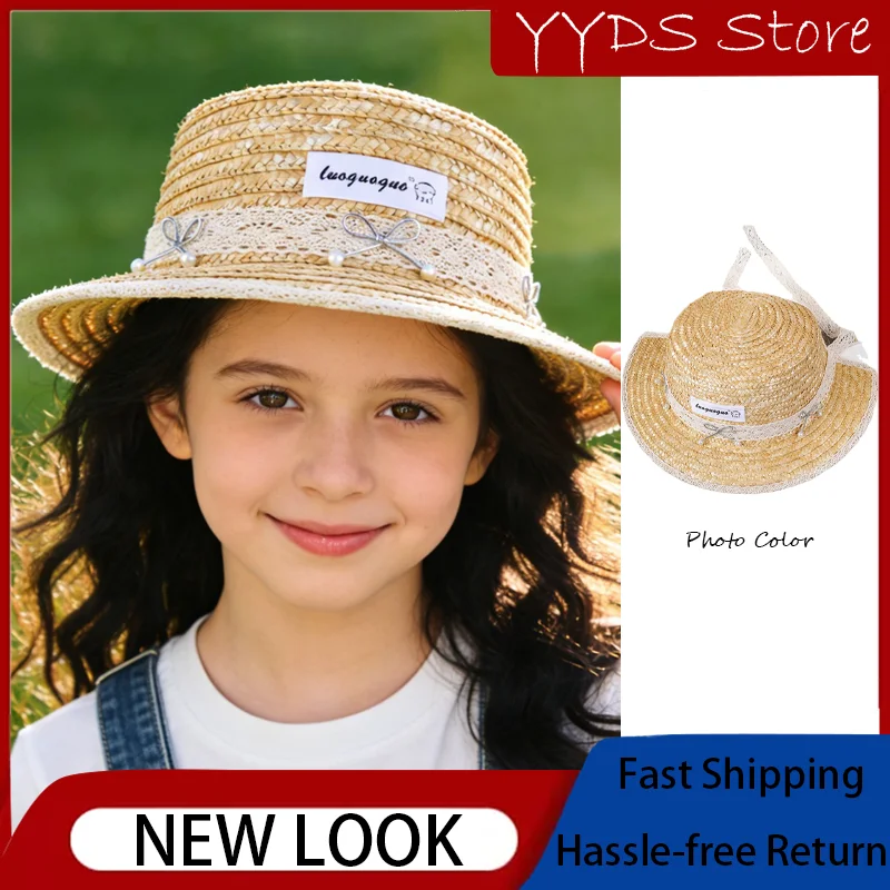 sombrero-de-paja-con-encaje-estilo-frances-britanico-para-ninas-elegante-proteccion-uv-para-actividades-al-aire-libre