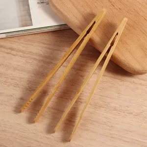 Tong Zunge klebrige hölzerne Specktwees Hauptverkäufe Lenha Pinzetten - №5