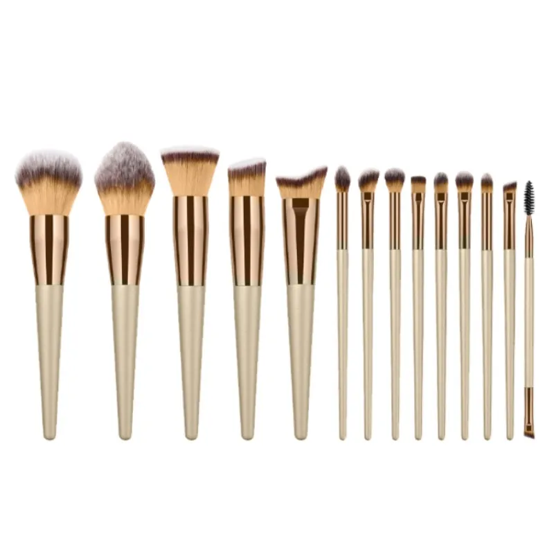 مجموعة فرشاة ماكياج رائعة دقيقة ، مجموعة فرشاة التجميل المهنية المتطورة ، فرش التجميل