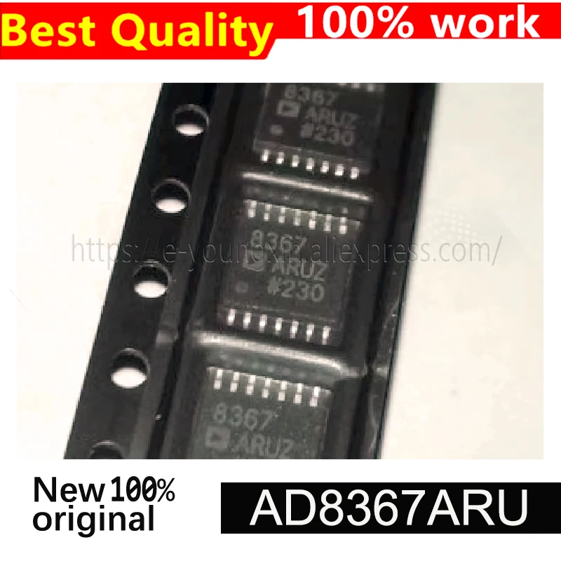 

10 шт./лот, 100% новый оригинальный AD8367ARUZ AD8367ARU 8367ARU TSSOP14, точечные продажи