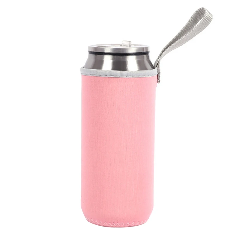 Sport Water Bottle Cover Case Insulated Bag Thermos Cup Pouch Portable Vacuum Glass Cup Set Sport Camping Accessorie 550ML